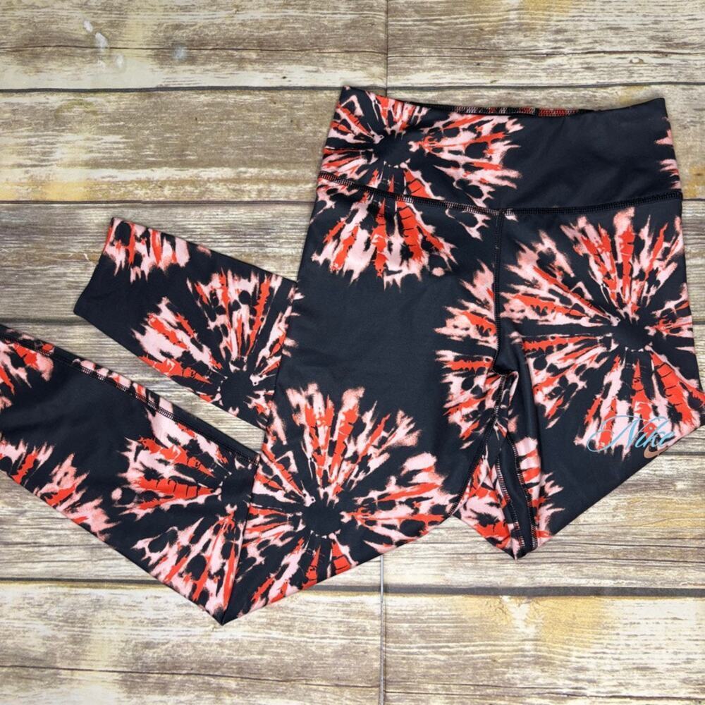 NWT Nike One Luxe Resort Mid Rise 7/8‎ Leggings Black Sz S